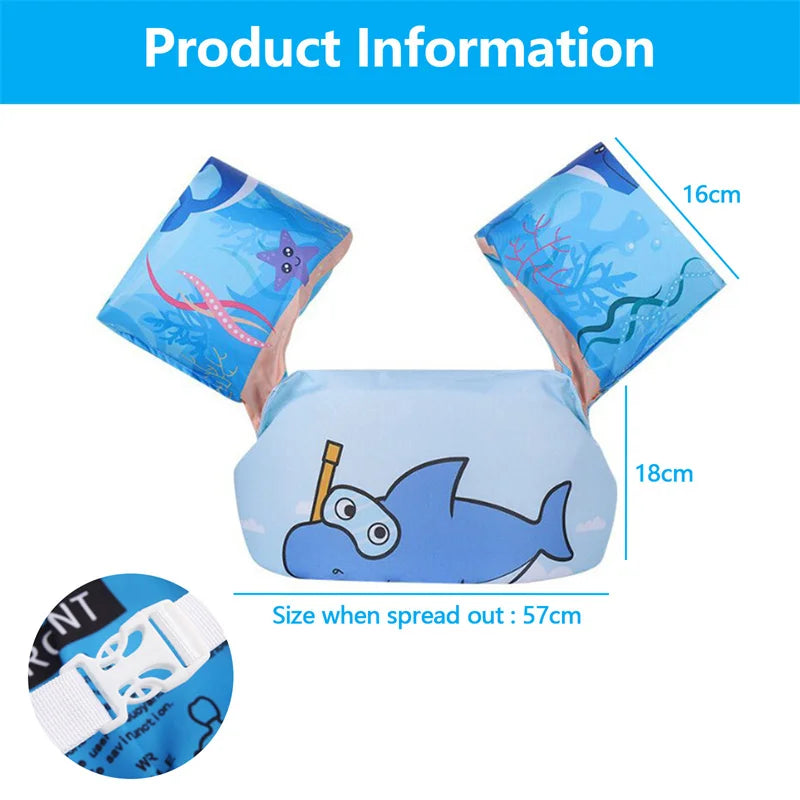 Toddler Swimming Baby Floats Arm Ring Inflatable Children Hand Swim Pool Floating Safety Flamingo Swimming Circle Float