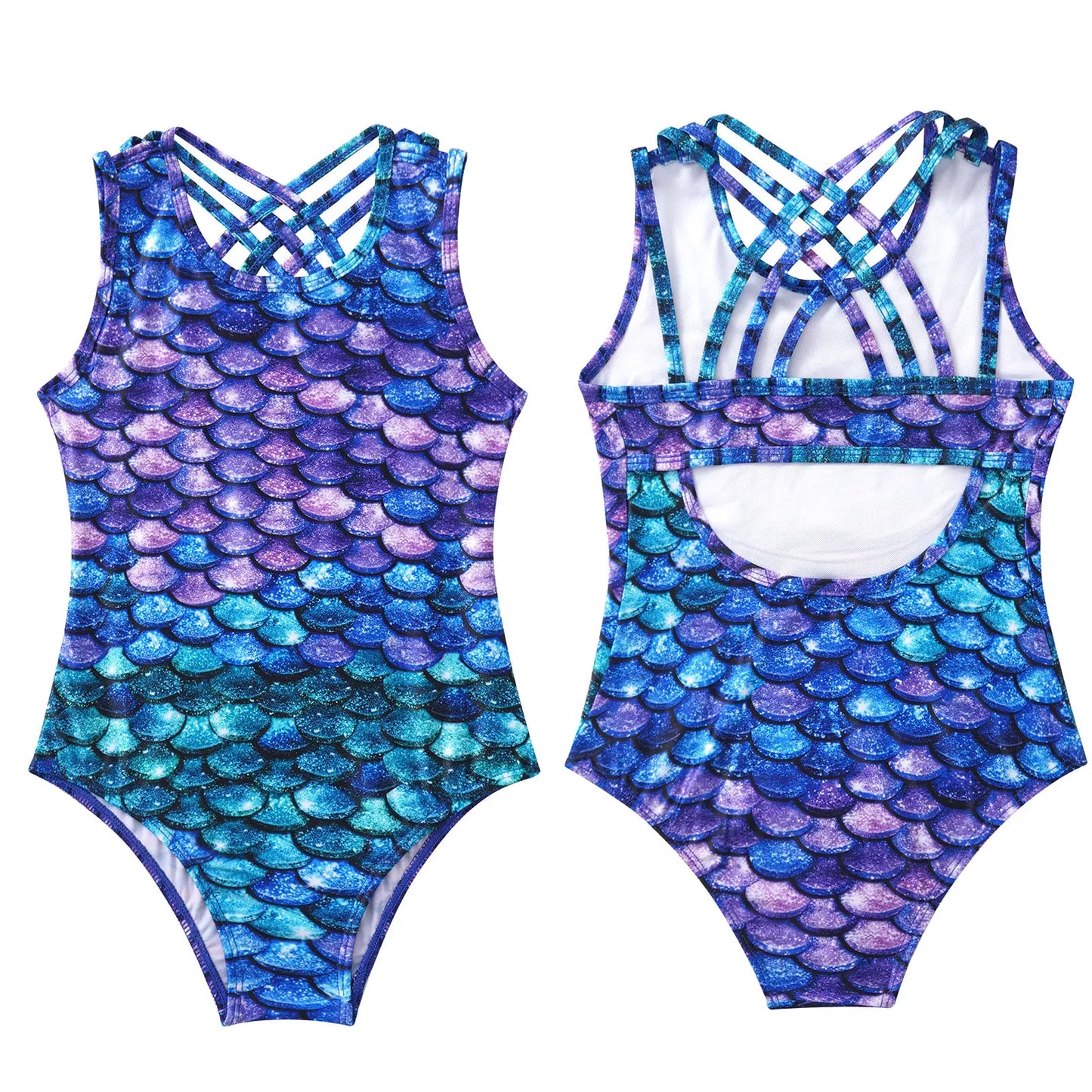 4-16Y Kids Girls Swimsuit New Children Swimwear One piece Swimming Outfit Summer Bathing Bikini Pool Beachwear Jumpsuit