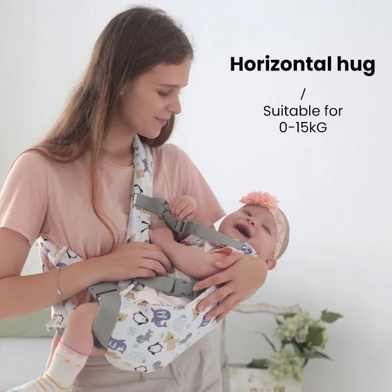 Multi-Functional Baby Carrier Front Carry Horizontal Waist Stool Newborn Carriers Breathable Adjustable Ergonomic Babies Items