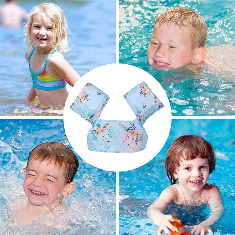 Toddler Swimming Baby Floats Arm Ring Inflatable Children Hand Swim Pool Floating Safety Flamingo Swimming Circle Float