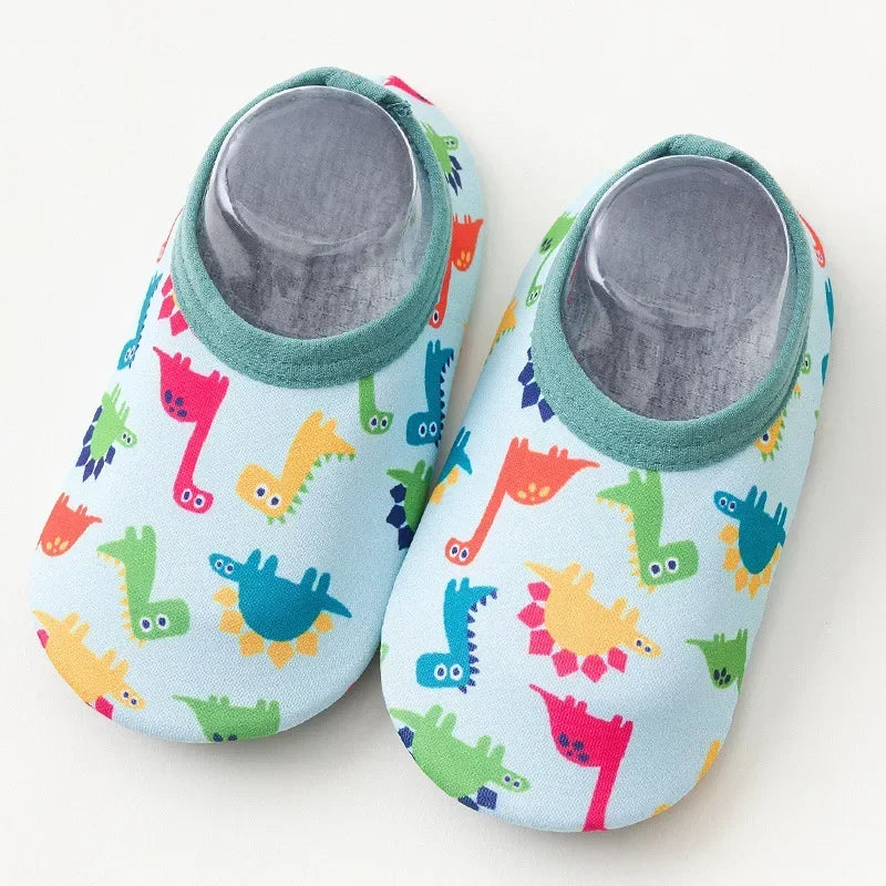 Children Swimming Surf Sports Sneakers Summer Thin Anti-slip Aqua Swim Floor Socks Baby Kids Cartoon Pool Beach Water Shoes